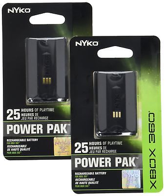 Nyko 2 Xbox 360 Power Pak - Black - Xbox 360;
