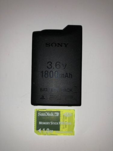 Official OEM Sony PSP-S110 1200mAh 3.6V Battery for PSP 2000,3000, Lite,Slim H12