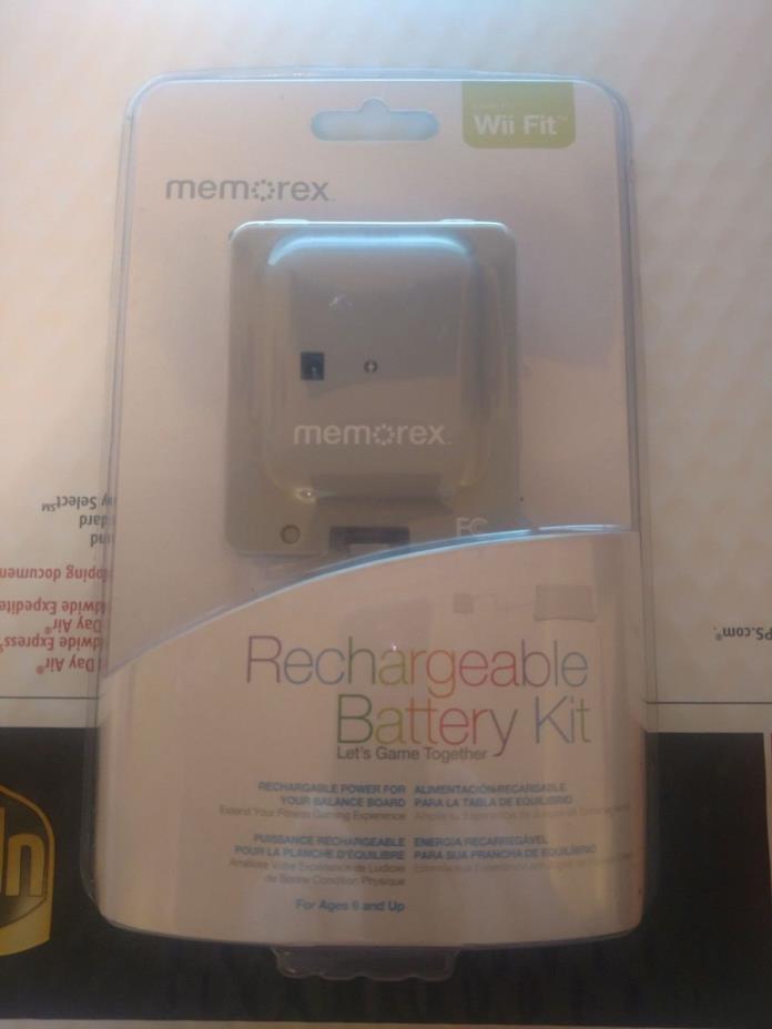 Memorex: 700mAh Rechargeable Battery Kit for Wii Fit Balance Board