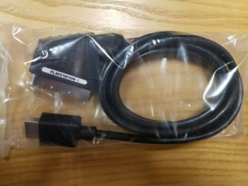 PS1/PS2 SCART/RGB Cable, Packapunch, Luma Sync, RetroGamingCables, USA Seller