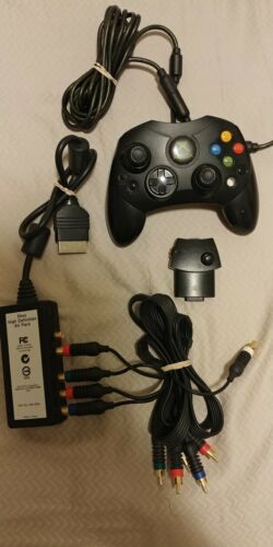 Official Xbox HD High Definition AV Pack Component Cable & controller