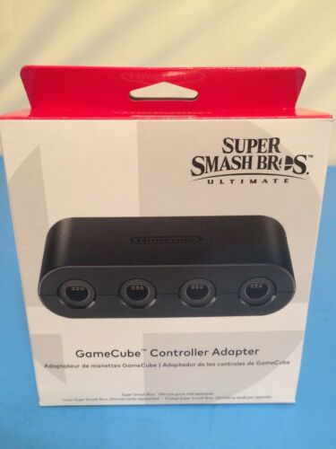 Nintendo Official GameCube Controller Adapter Super Smash Bros Ultimate Edition