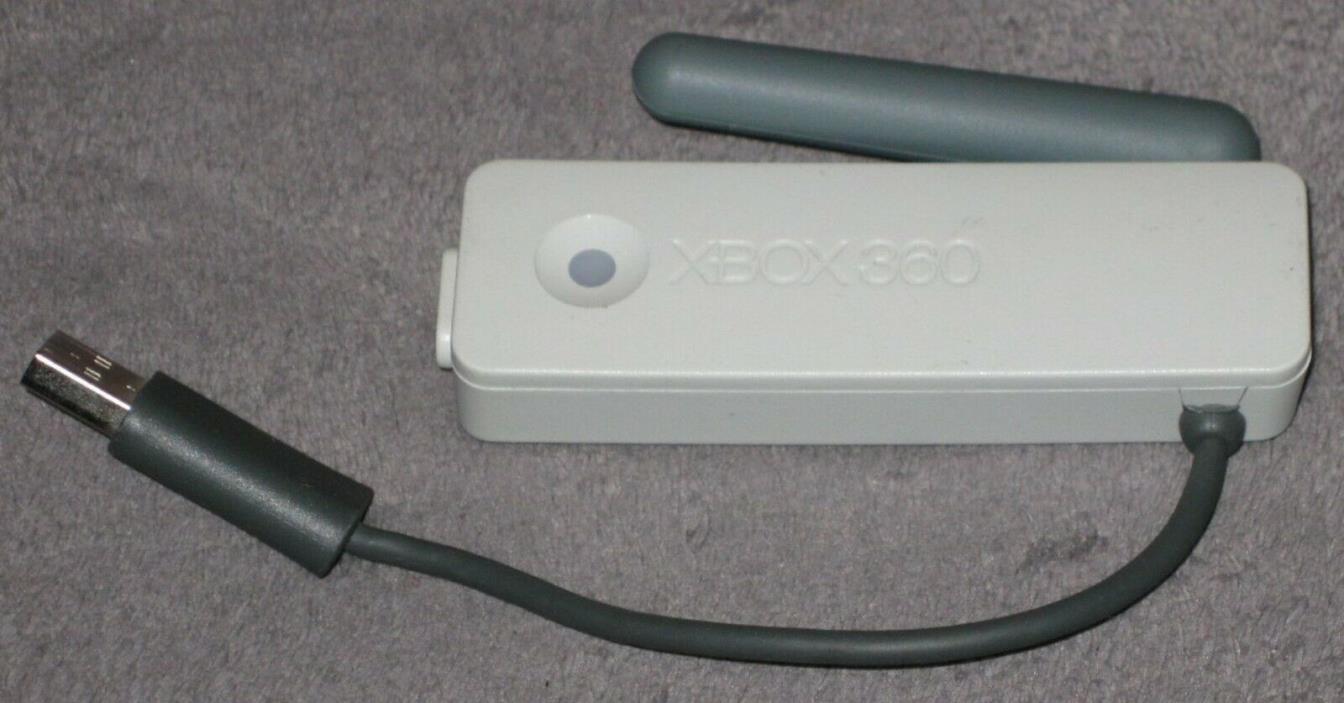 Original ~ Microsoft XBOX 360 Wireless Networking Internet USB Adapter WiFi ~ GC