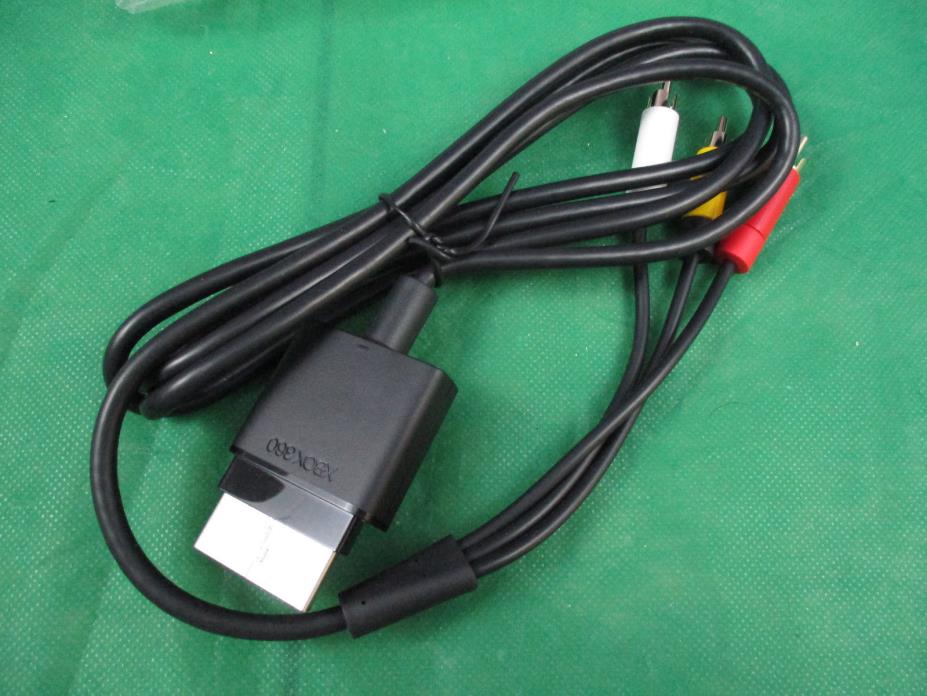 Xbox 360 Composite RCA AV Cable NEW