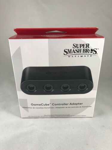 Official Nintendo Switch Wii U GameCube Controller Adapter - Brand New