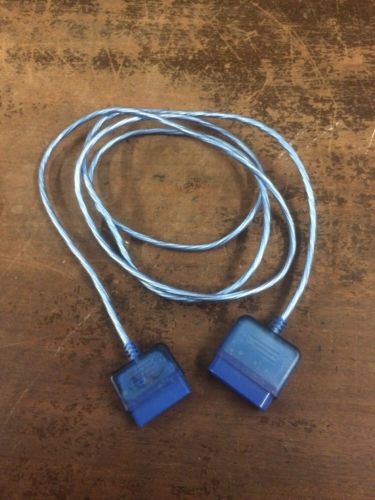 Vintage Blue Authentic Ps2 PlayStation Controller Extension Cord Sony 80”