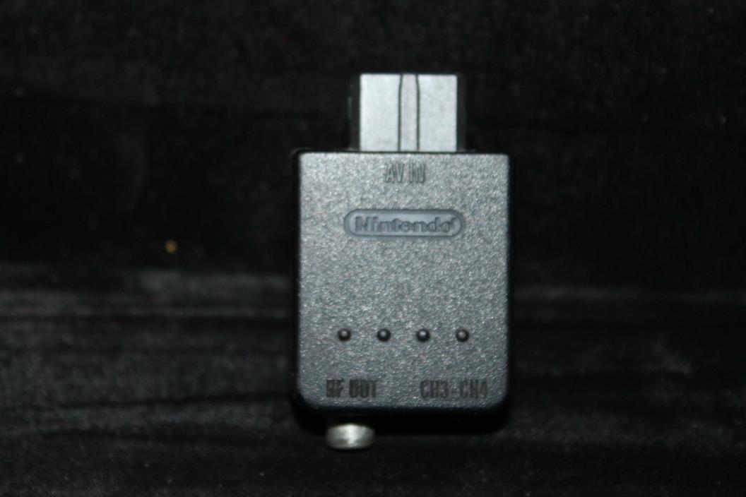 N64 Nintendo 64 - RF Modulator RCA Adapter Original NUS-003 USA Untested