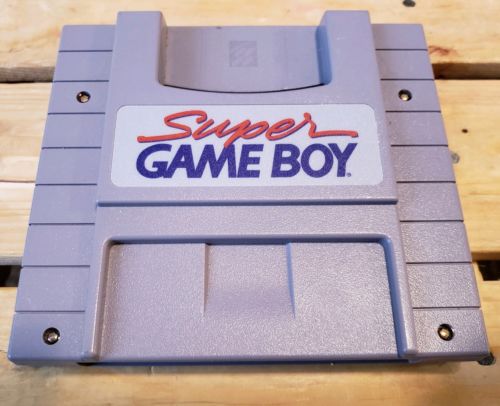SNES Super Game Boy Adapter (SNS-027) Play GB Games on Super Nintendo System