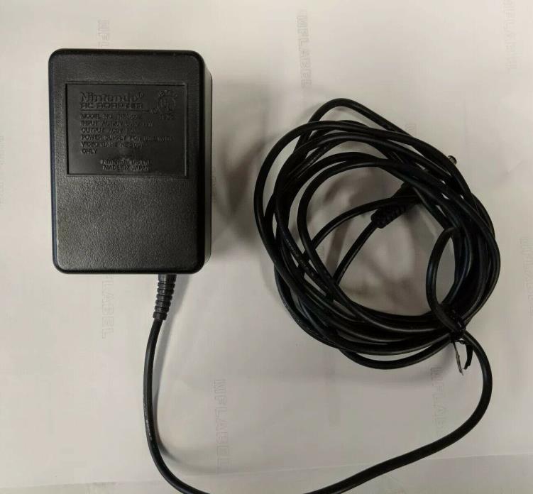 Official OEM Original Nintendo NES Power Supply AC Adapter Cord OEM NES-002