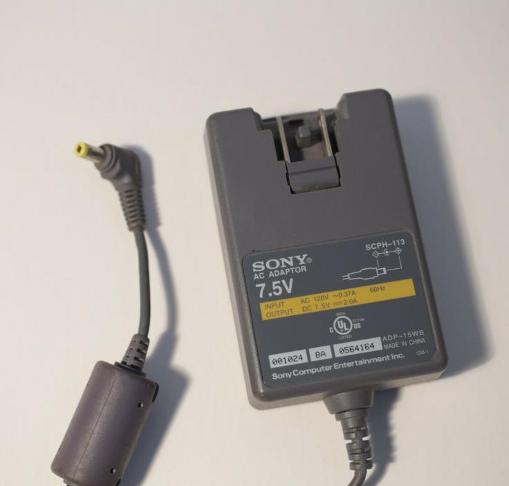 Sony PlayStation PS1 OEM 7.5V AC Adapter Power Supply SCPH-113