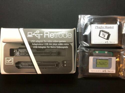 Retrode 2 SNES & Genesis Cart Reader + Gameboy Adapter + Sega Master Adapter New