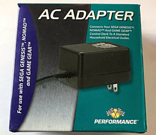 AC Power Supply Adapter for the Sega Game Gear  System Console