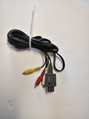 Nintendo 64 N64 AV Cable Cord - OEM Authentic Nintendo Brand - *Tested*