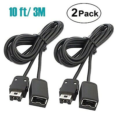 NES Classic Controller Extension Cable 3M / 10ft (2-PACK), i-Kawachi SNES Ext...