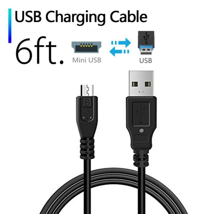 For Sony Playstation 3 PS3 New 6FT Wireless Controller USB Charging Cord Cable