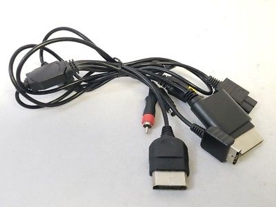 MadCatz Xbox 360 PS2 PS3 & Wii Composite To Component Adapter Converter Cord Kit
