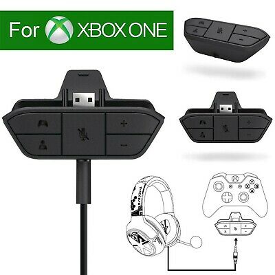 Stereo Headset Headphone Audio Game Adapter For Microsoft Xbox One Controller