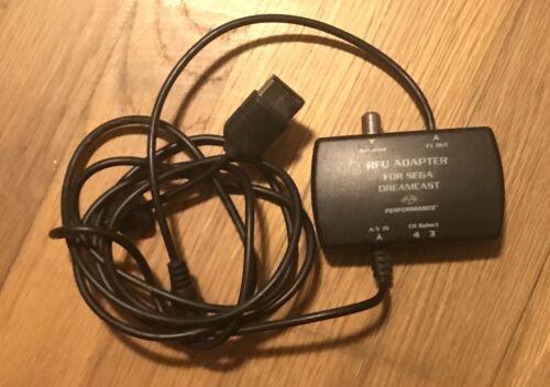 RFU Adapter for Sega Dreamcast by Performance P-20-201  w/ Coaxial Connection