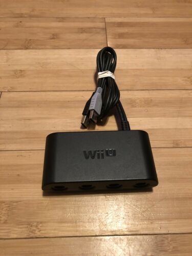 *USED* WIIU Gamecube Controller Adapter Official WUP-028