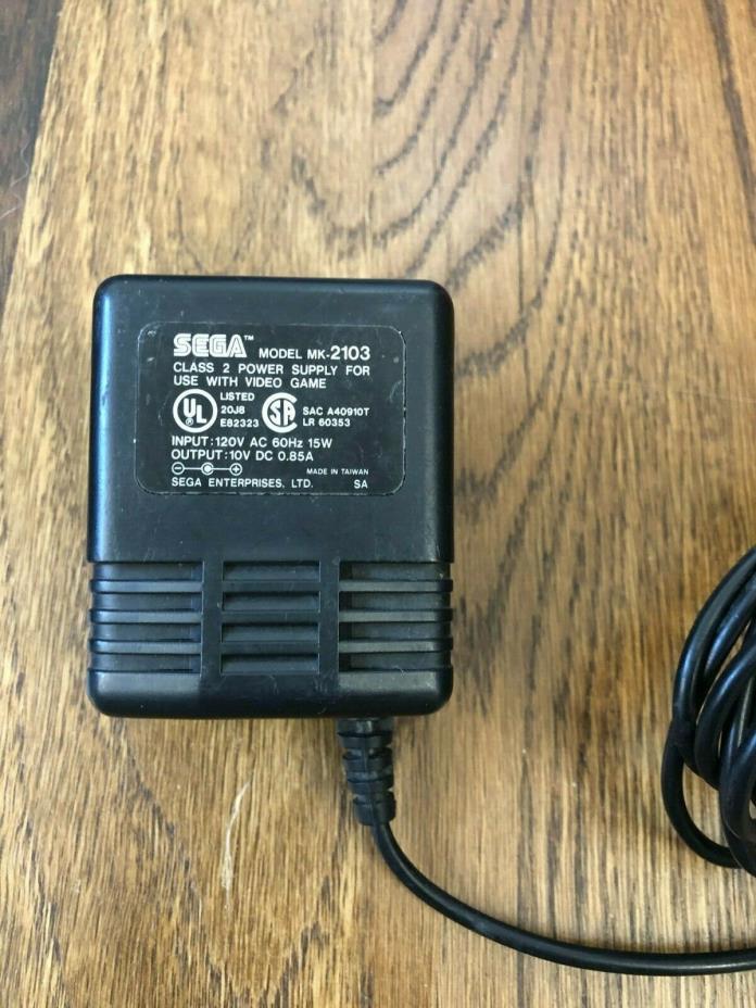 Original Official Sega Genesis Model 2 / 32X Power Adapter AC Cable Cord MK-2103