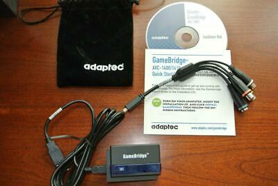 Adaptec GAMEBRIDGE 1400 Playstation 2 PS2 Xbox 360 GameCube Record your gaming!