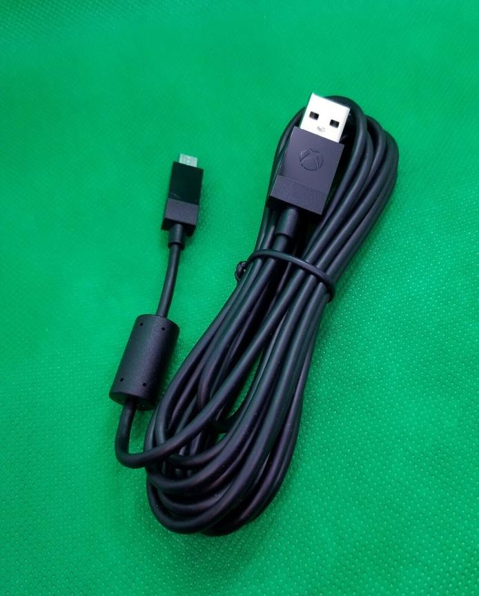 Xbox1 xbox 1 one USB Cable Black 9ft New 2 pack OEM BIN MNT mint MNB