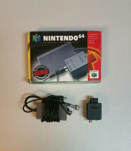 Nintendo 64 N64 RF Switch / RF Modulator w/ Box - FAST SHIPPING!