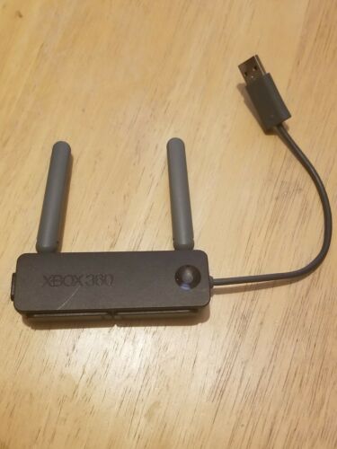 Official Microsoft XBOX 360 Wireless 802.11N Network Adapter Black OEM Genuine