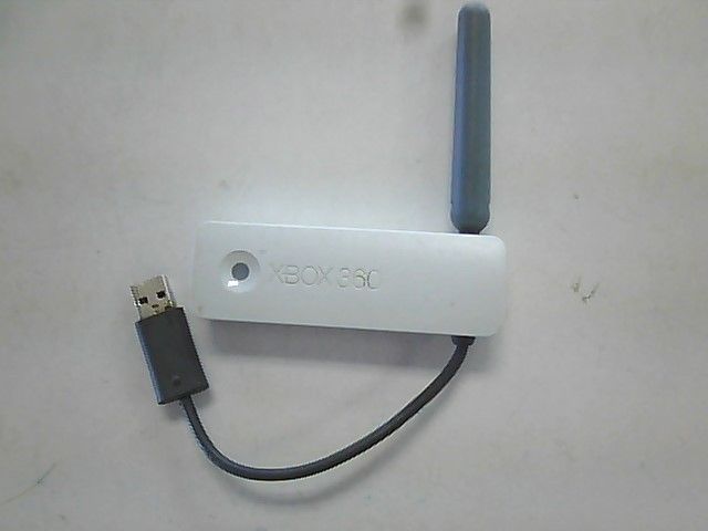 MICROSOFT WIRELESS NETWORK WiFi ADAPTER XBOX 360 White GENUINE used