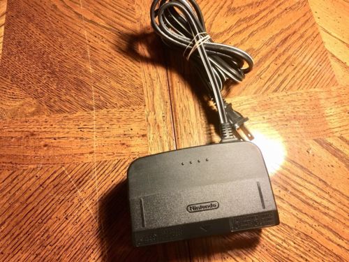 Original Official OEM AUTHENTIC Nintendo 64 Power Cord - NUS-002