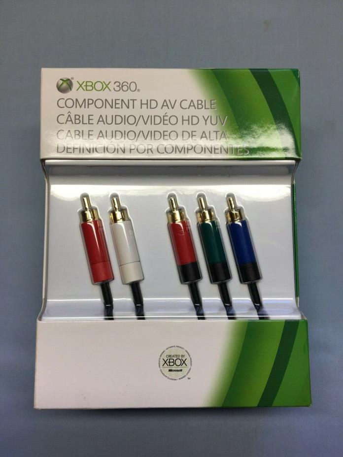 Brand New Sealed! Official XBOX 360 Component Cable