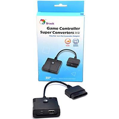 Brook Super Converter Adapter Compatible For PS3/PS4 To PS2 Controller Use Stick