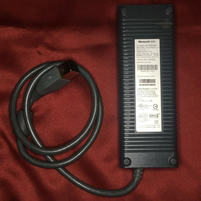 Official Xbox 360 203w power supply for all Original fat Model 360s