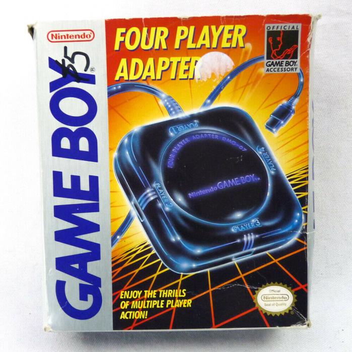 Vintage GAMEBOY Four Player Adapter NEW Unused Tested 4 Way Game Boy Nintendo