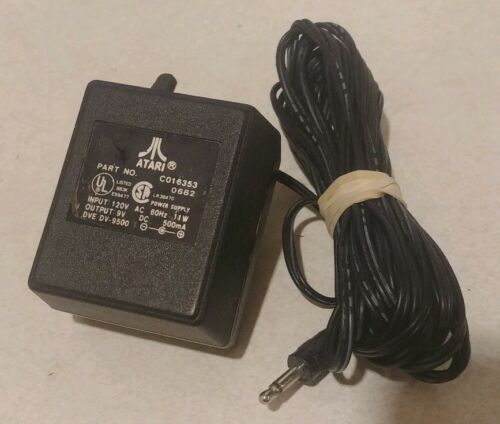 OEM Vintage Atari 2600 Power Supply Cord Part # C016353 AC Adaptor Cable Genuine