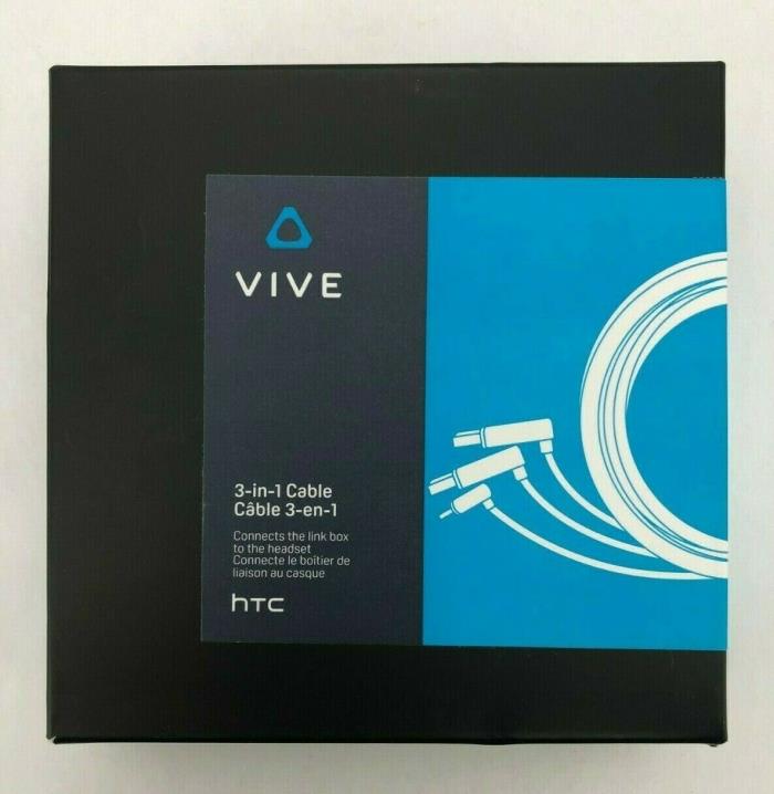 Vive HTC 3-in 1 Cable | Link Box to Headset | PC | Mac | Linux  (CD90)