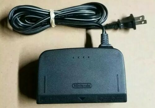 Genuine OEM Nintendo 64 N64 Power Supply Adapter NUS-002 Tested & Works