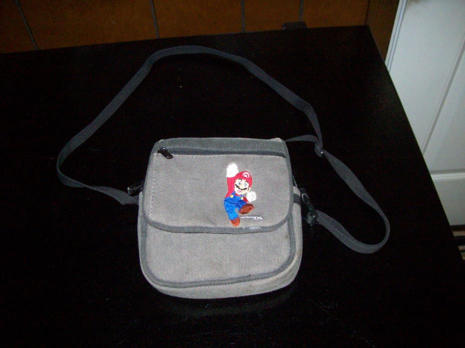 Nintendo 3DS Mario Carrying Case Travel Bag Used Good Condition