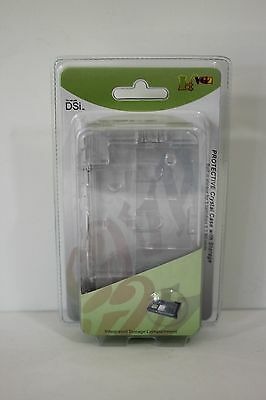 DSI Protective Clear case by HVG2  DSI408, with  gamer sleeves - Bundle!!