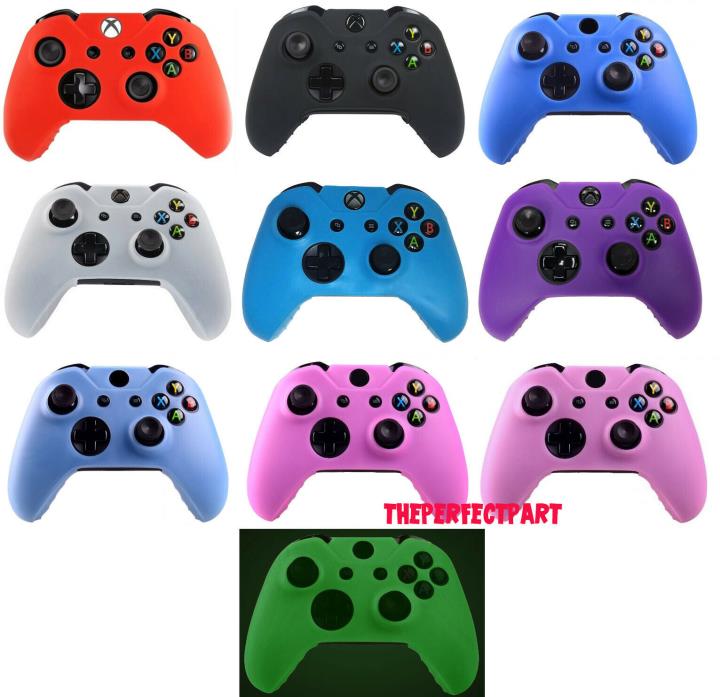 Silicone Rubber Skin Case Gel Protective Cover For Xbox One Wireless Controller