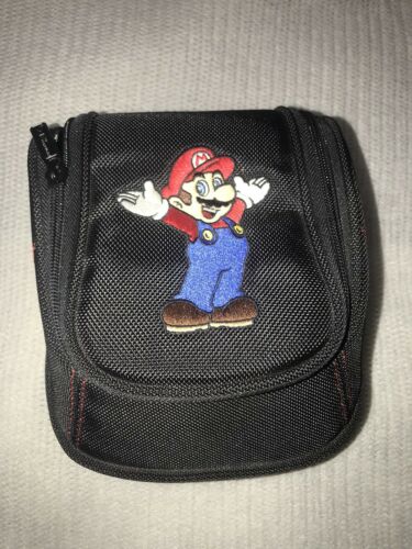 Nintendo DS Super Mario Bros Case Bag Clean Holds Video Games with Pockets