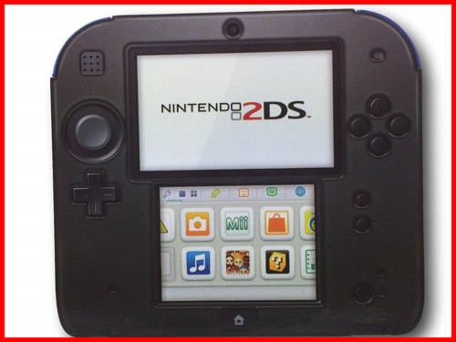 Silicone Case/Cover For Nintendo 2DS Black