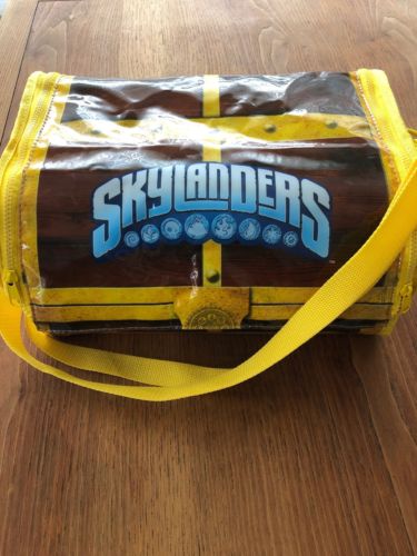 Skylanders Treasure Chest Collectible Video Game Accessory Travel Tote Holds 32