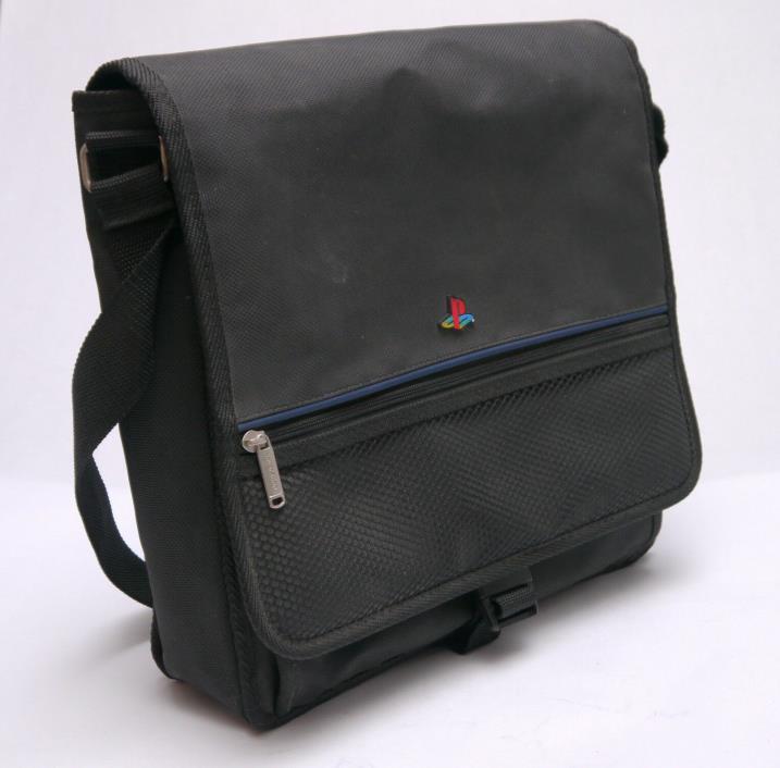 Sony Playstation Original Messenger Bag Carrying System Case PS1 PS2 (minor flaw