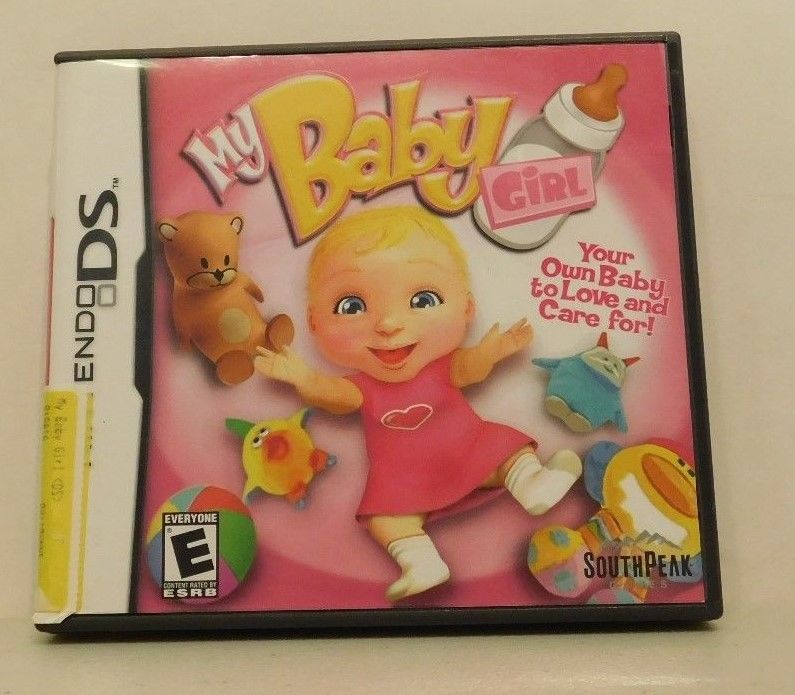 Nintendo DS Case & Instruction Manual for My Baby Girl
