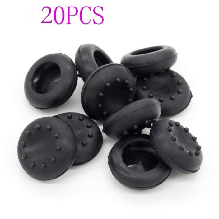 20 x Silicone Analog Controller Thumb Stick Grips Cap Cover For PS3 Xbox 360 One