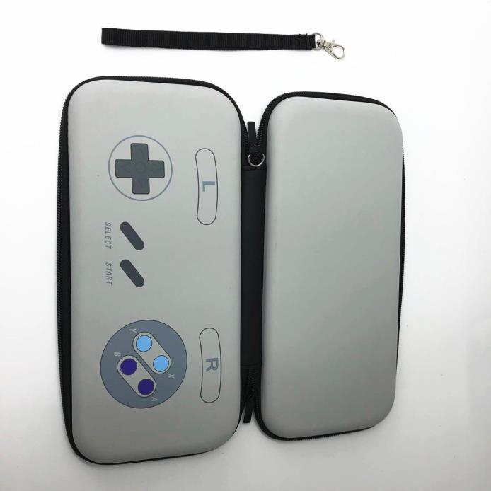 Nintendo Switch SNES CONTROLLER Carry Case Hard Shell Portable Travel Bag