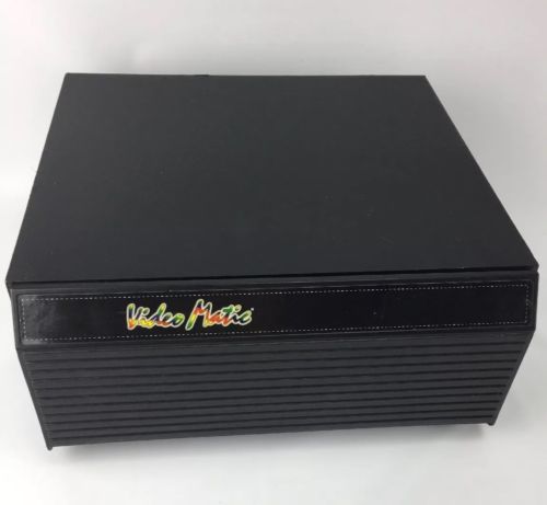 Vintage Video Matic Game Storage Case Drawer Holds 24 SNES Super Nintendo carts