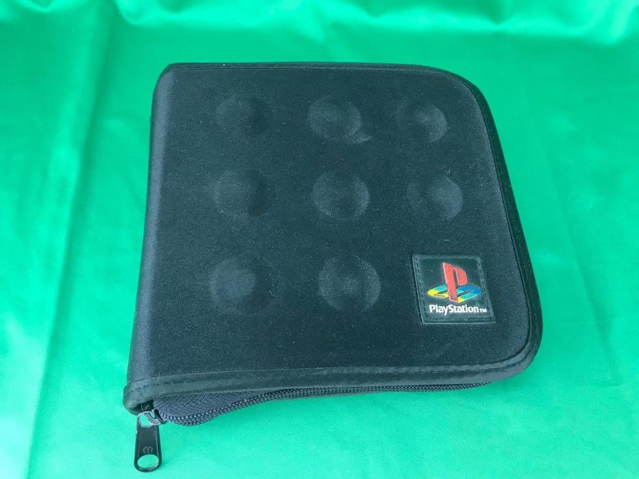 Sony Playstation PS1 Game CD Case Holder Binder Rare