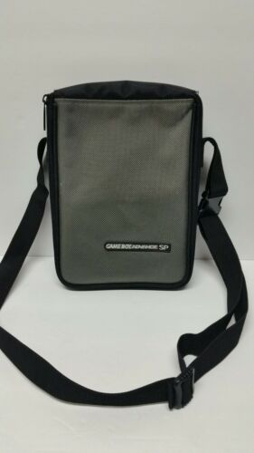 Official OEM ALS Nintendo Game Boy Advance SP Travel Carrying Case Bag Gray